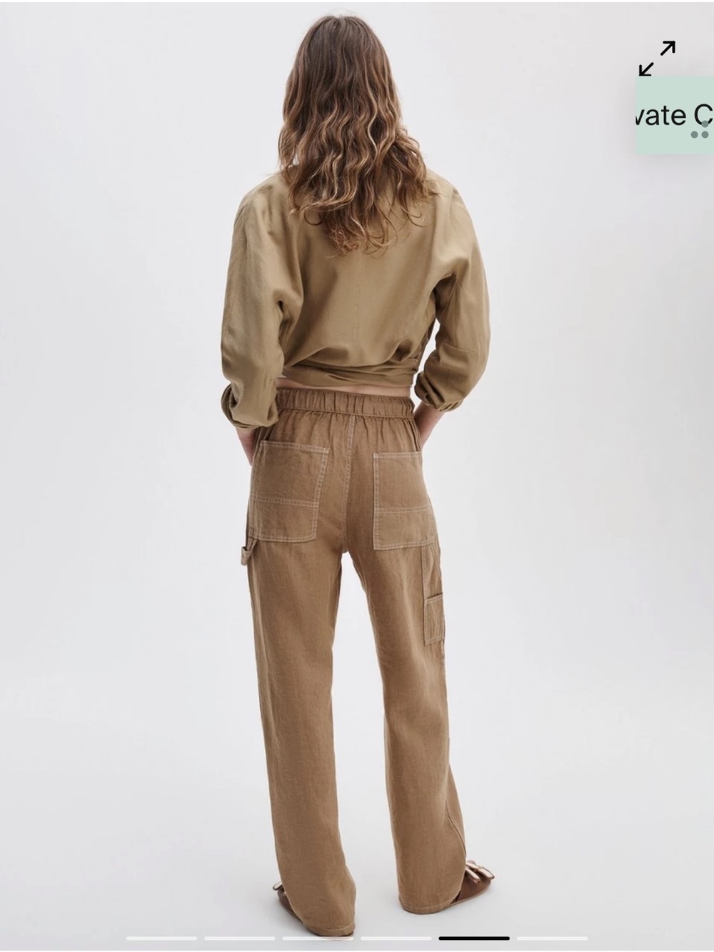 rag & bone Atlas linen pant - Picture 6 of 7